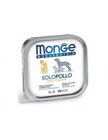 MONGE MONOPROTEICO SOLO POLLO 150GR