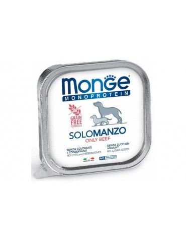 MONGE MONOPROTEICO SOLO MANZO 150GR