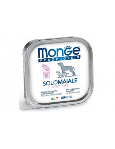 MONGE MONOPROTEICO SOLO MAIALE 150GR