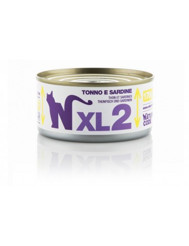 NATURAL CODE XL2 TONNO E SARDINE 170GR