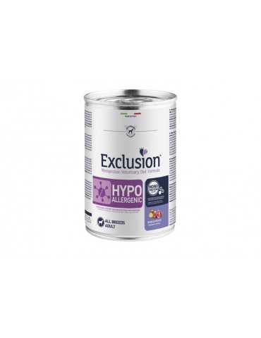 EXCLUSION DIET DOG HYPO CINGHIALE E PATATE 400GR
