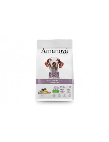 AMANOVA DOG ADULT MOBILITY PESCE BIANCO 2KG