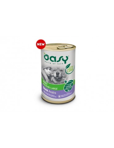 OASY DOG ONE ADULT M/L ANATRA 400GR