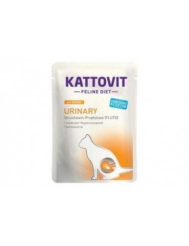 KATTOVIT DIET CAT BUSTA URINARY POLLO 85GR