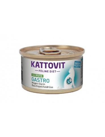 KATTOVIT DIET CAT GASTRO TACCHINO 85GR