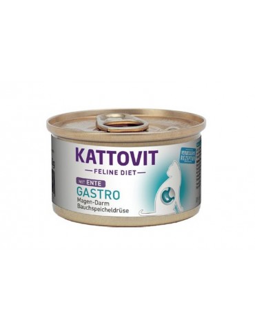 KATTOVIT DIET CAT GASTRO ANATRA 85GR